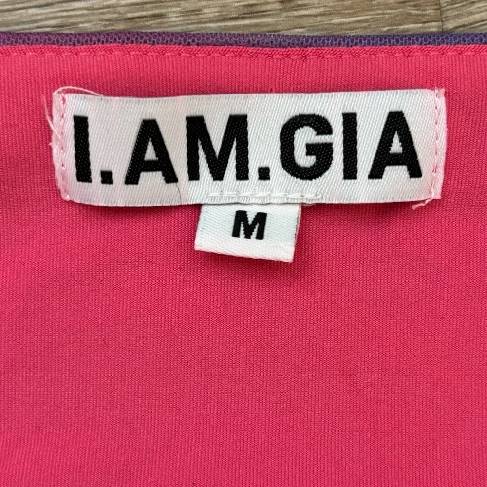 I.AM.GIA Matching Mesh Camisole and Mini Skirt Gianna Cloud Print Set